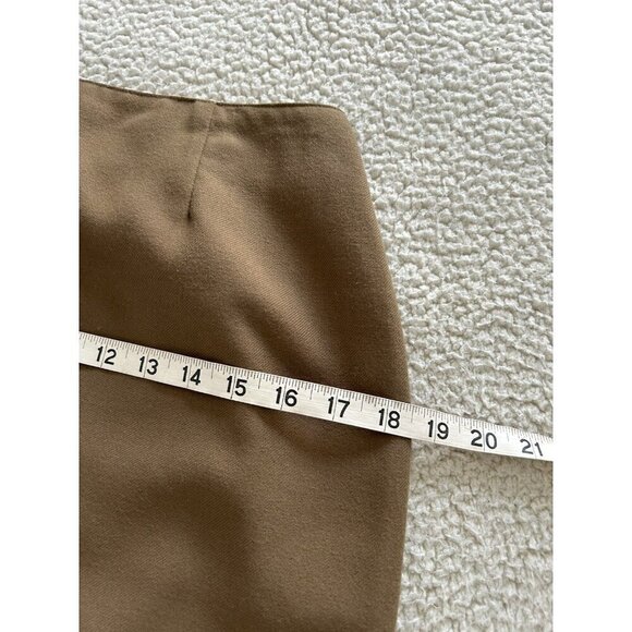 Vintage Karen Morgan Camel Pencil Skirt Size 6 - Picture 5 of 6